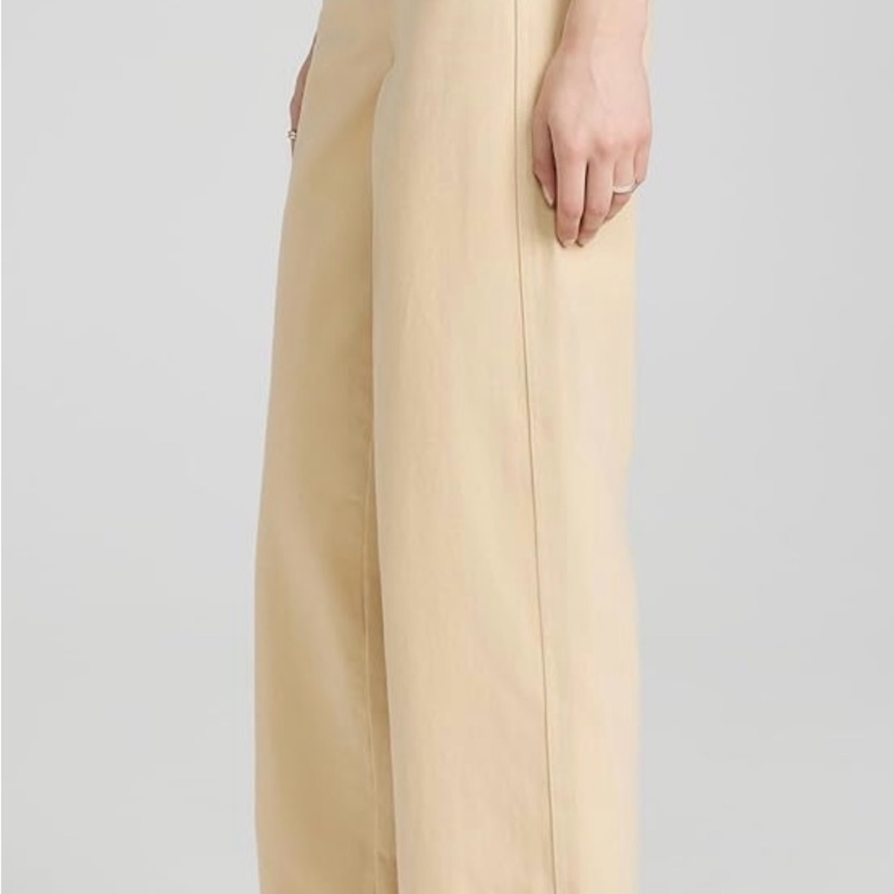 Vince Women's Washed Twill Wide Leg Pants NWT Size 10 - Picture 4 of 9